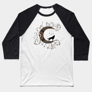 Wonderful steampunk moon Baseball T-Shirt